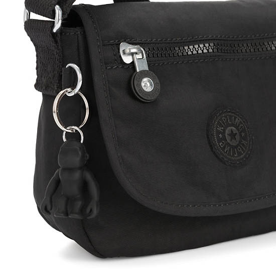 Torby Mini Kipling Sabian Crossbody Czarne | PL 1869QM